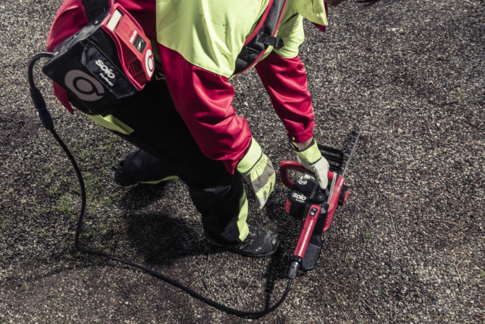 Цепная пила аккумуляторная AL-KO Power Flex CS 4235, без аккумулятора 127441