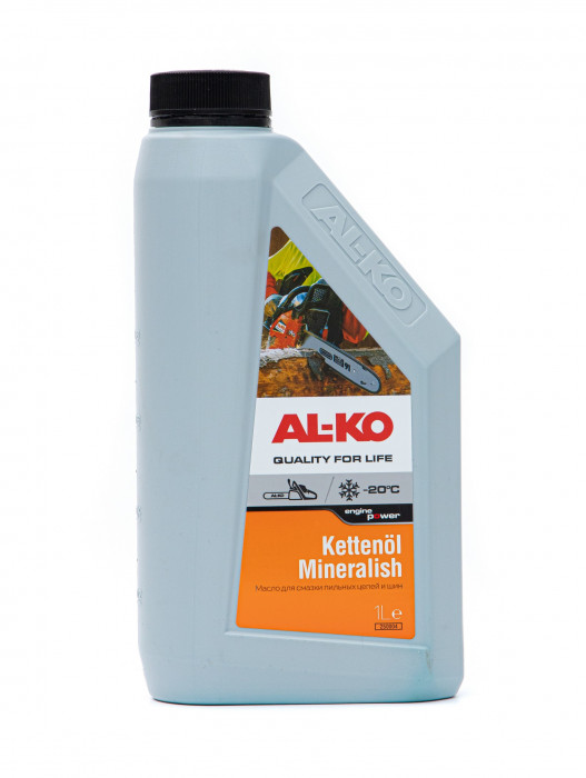 Масло для смазки цепи к пилам AL-KO, ёмкостью 1,0 л. 250004