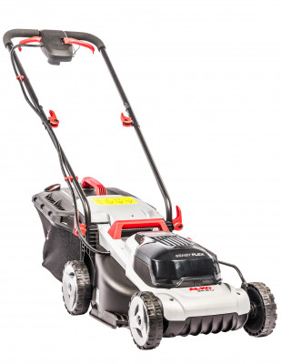 Аккумуляторная газонокосилка AL-KO Easy Flex, 18v, 34.8 см Li, в комплекте с 2 аккумуляторами и ЗУ 