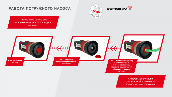 Насос погружной нагнетательный AL-KO DIVE 5600/44 Automatic 113883