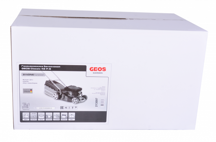 Газонокосилка бензиновая GEOS Classic 42 P-S 213097