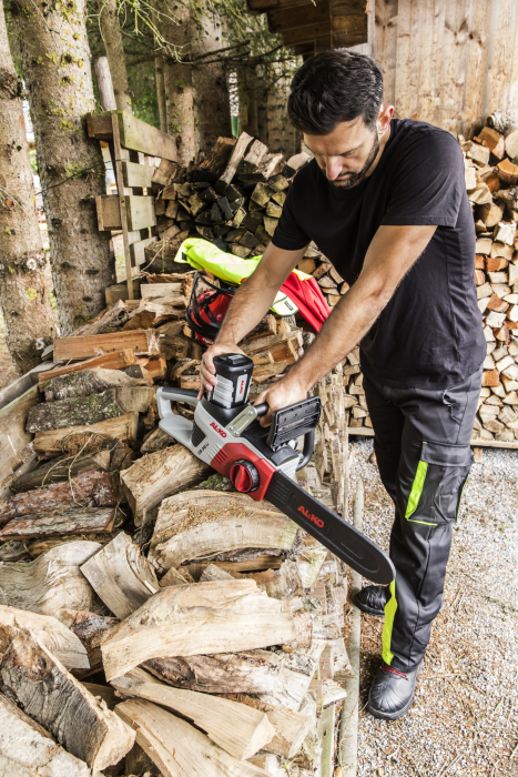 Цепная пила аккумуляторная AL-KO Energy Flex CS 4030 с аккумулятором и ЗУ 113616