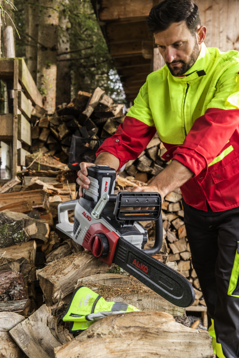 Цепная пила аккумуляторная AL-KO Energy Flex CS 4030 с аккумулятором и ЗУ 113616